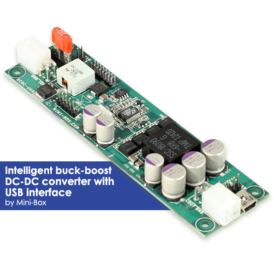 Intelligent buck-boost DC-DC converter with USB Interface